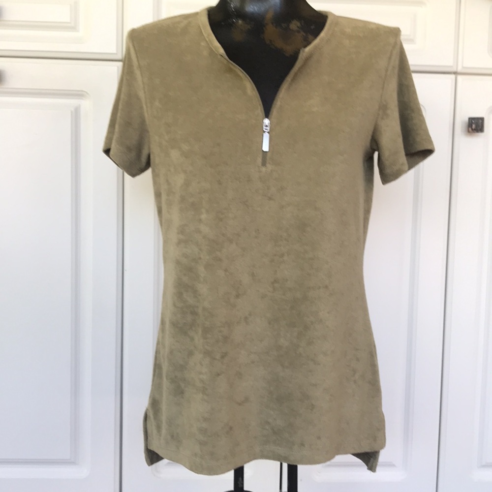 NWOT d&co Activewear Velour-Sz. XS